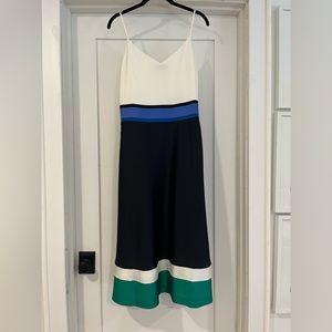 NWT spaghetti strap midi dress